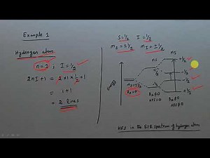 CALCULATION OF HYPERFINE STRUCTURE IN ESR SPECTRA - Definition with Examples