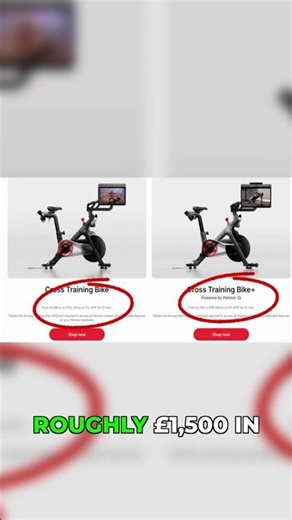 Peloton's $2,000 Problem vs This $400 Alternative #peloton #fitnessgear #hacks