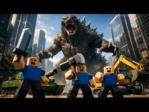 Epic Battle | Roblox vs Godzilla