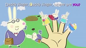 Peppa Pig Bunny Rabbits Finger Family / Nursery Songs EMI TV