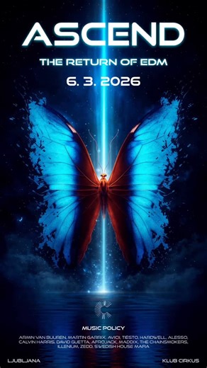 ASCEND | 🚨: RESCHEDULED to 6.3.2026 ASCEND – The Return Of EDM is coming to @cirkusklub 🚨 A night that will deliver true EDM euphoria, just like... | Instagram