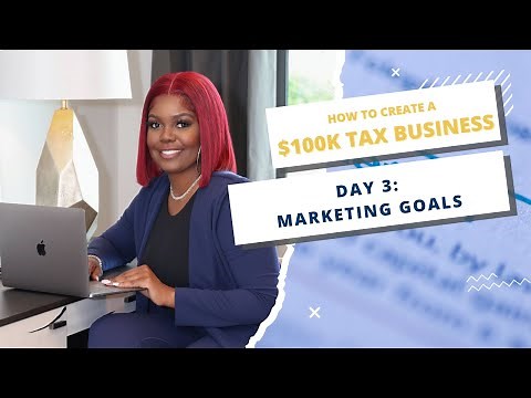How To Create A $100k Tax Brand | Day 3: Marketing