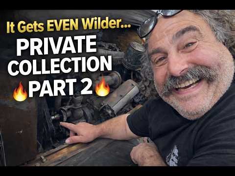 It Gets EVEN Wilder... Inside the Private Car Collection PART 2