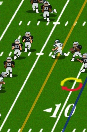 1981 Raiders vs Eagles (highlight) Eagles pass for a touchdown.