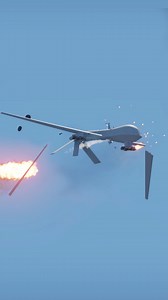 15K views · 81 reactions | MQ-1 Predator Wing Breaks After Missile Shock - #mq1 #predator #predator #drone #footage | Warthog Strike | Facebook