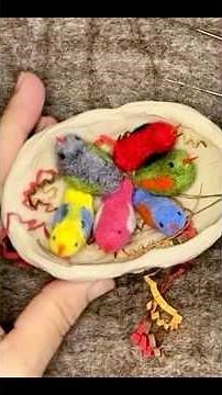 You Won't Believe How Easy It Is to Make Mini Felt Birds!
