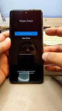 How to Factory reset Xiaomi Redmi Note 9 pro (M2003J6B2G). Delete pin, pattern, password lock.