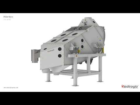 Pellet Sieve – Feed Mill Pellet Screening | #SedirogluGroup #FeedMill #PelletSieve