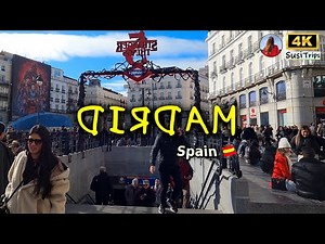 Amazing MADRID Puerta del Sol 4K 📸