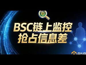 普通人也能提前看到币圈机会？BSC链上监控+自动化策略实战‼️用链上数据抢占信息差：BSC智能合约自动策略完整教学 新手必看！！！这期很重要！《为什么90%的人在币圈亏钱？真正赚钱的人都在盯链上数据》