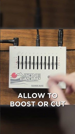 The Tone Group Pedal #eq #equalizer #guitarpedals