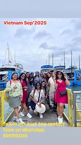 Places Covered in our recently completed Vietnam 🇻🇳 Women Trip: 📌Hanoi 📌Halong Bay 📌Hoi An 📌Danang 📌Ninh Binh Stay connected to watch our Reels of Vietnam Trip ✌️ ✨ Looking for a group that matches your vibe? 🫰🏻🌟 Join SWT Group Tours – perfect for solo travelers who love to explore but don’t want to feel alone! 📍 Travel solo, bond with like-minded people, make new friends, and enjoy the freedom of being YOU – with zero judgment. 🌍 Because solo doesn’t mean lonely, it means limitless!