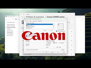 How To Set Duplex (2-Sided) Printing In Your Canon Print Driver