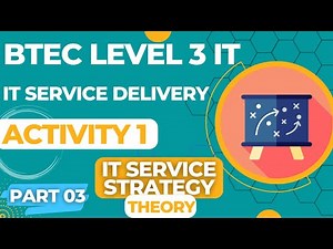 BTEC Level 3 IT - Unit 14 - IT Service Delivery - Part 03 - IT SERVICE STRATEGY (Theory)