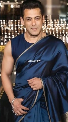 Bollywood Heroes Walk the Ramp in Sarees! 😂 | AI Funny Video #ai #shorts #lolfactory