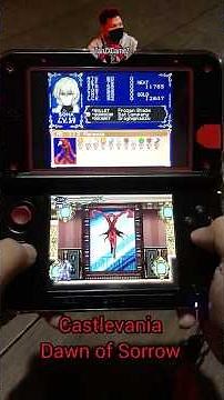 Castlevania Dawn of Sorrow | DS Games | 3DS XL Gameplay