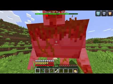 Iron Golems Turned Into Monsters! 😱 Can i Survive This Minecraft Mod?