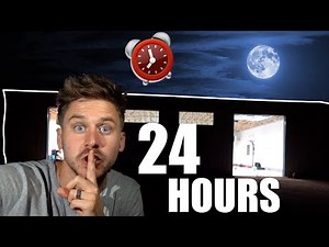 24 Hour Overnight Challenge in our WAREHOUSE!