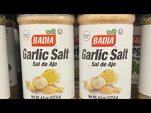 Garlic Salt Substitute (Garlic Salt Alternative or Replacement)