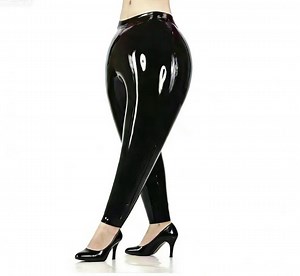 Unisex Black Latex Inflatable Pants Rubber Trousers Exotic Plus Size Customize Receive Customized Colors, - Etsy