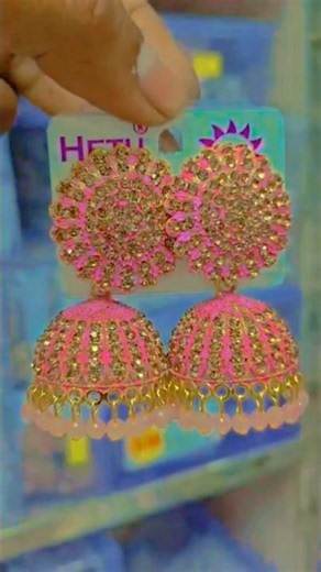 Earrings jhumka 🫵❤New design #bangles #jewellery #jhumka #earrings #ytshorts #viral #trending