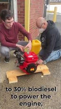 SCI 411 - Bio Diesel Engine Test