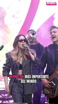 Belinda and Los Ángeles Azules: The new World Cup hit / La Vibra