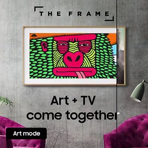 A perfect picture off, picture perfect on. | Samsung