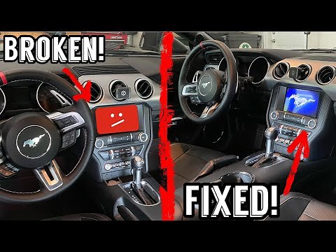Mustang Ecoboost APIM Module Replacement! - SYNC 3 Works Again!