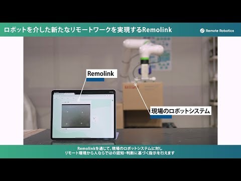 【デパレタイズ】Remolink活用デモ（豊電子工業×リモートロボティクス）