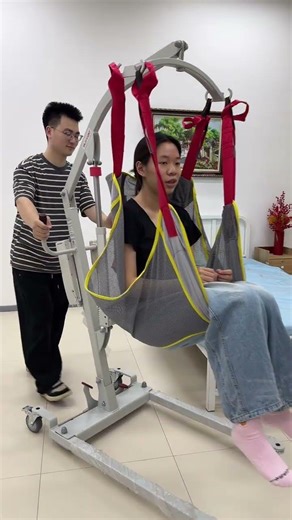 #wheelchairHaving the patient take a bath is no longer a problem.