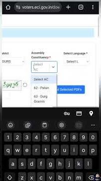 Chhattisgarh SIR Draft List 2026 | SIR Draft List 2026 Pdf Download Process in mobile Cg Draft List
