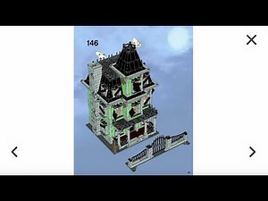 LEGO Monster Fighters Haunted House 10228 Building Instructions