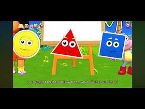 Circle 🟡 triangle 🔺 and square 🟦 on Dora the Explorer 🧭
