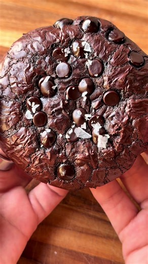 Quick and Easy 3-Ingredient Brownie Crinkle Cookies