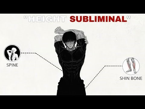 HEIGHT SUBLIMINAL | Spine & Shin Bone Growth (Powerful)