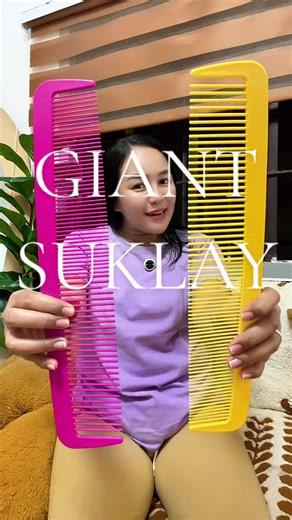Giant Hair Comb: The Malaking Suklay Trend