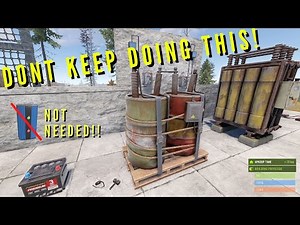 Rust Electrics 3 - Batt Charging / Loading 2023 with Solar and Wind Turbines