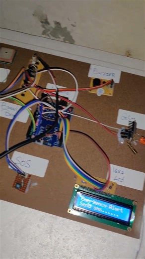 Women safety System with Heart Beat and SPO2 monitoring