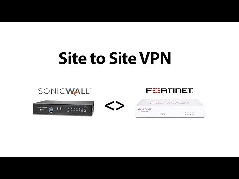 Fortigate to SonicWall Site to Site VPN in Just 10 Minutes!