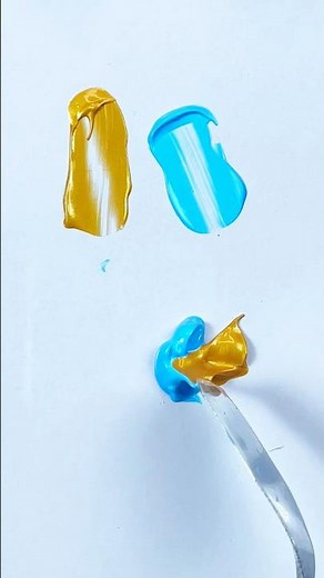 Mixing Paints to Reveal a Hidden Color 🪄