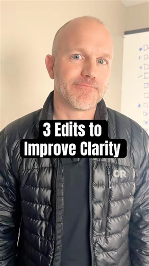 3 Slide Edits for Improving Clarity | #slideshow #design #editing