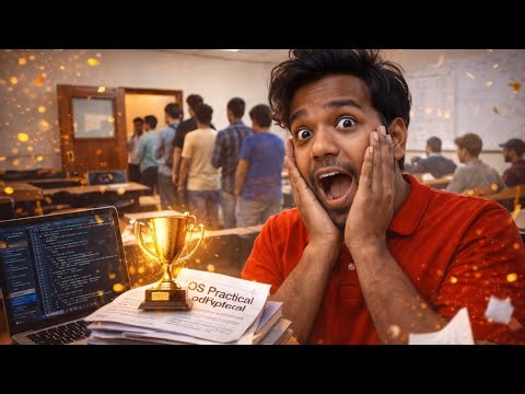 OS Practical and + viva Exam 🎓,One More to go