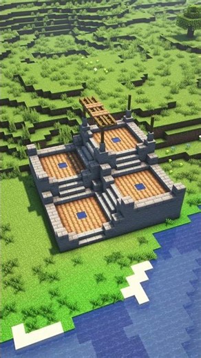 🍁 stone farm inspiration! build tutorials