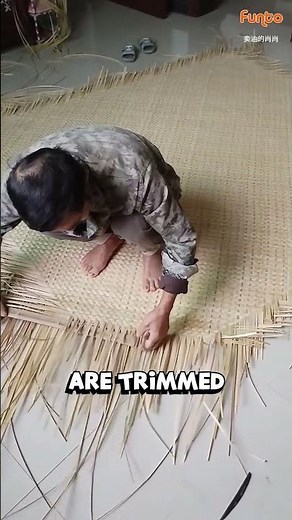 How Bamboo Mats Are Made by Hand!