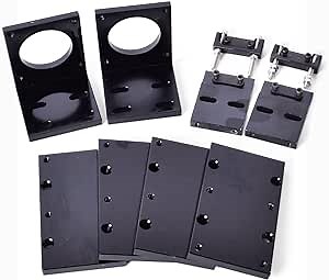 Startnow 57 Stepper Motor Base Mounting Support & Timing Belt Fastener & Connecting Plate Installation Board for CNC CO2 Laser Machine (The Price is for 1pc, B1)