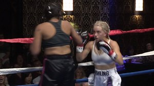 Calgary's Bree Howling takes on Mexico's Claudia Vargas Ramirez at Dekada Contender on September 28, 2019. | Dekada Fight Night