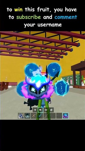 BLOX FRUITS GIVEAWAY GAS FRUIT #shorts