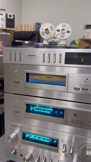 Test cd player and casset pioneer hiend audio japan #amthanhbai #pioneer #bose #audio #audiophile