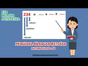 Matematika Dasar SD kelas 2 | MUDAH DAN CEPAT PAHAM - Mengenal Bilangan Ratusan